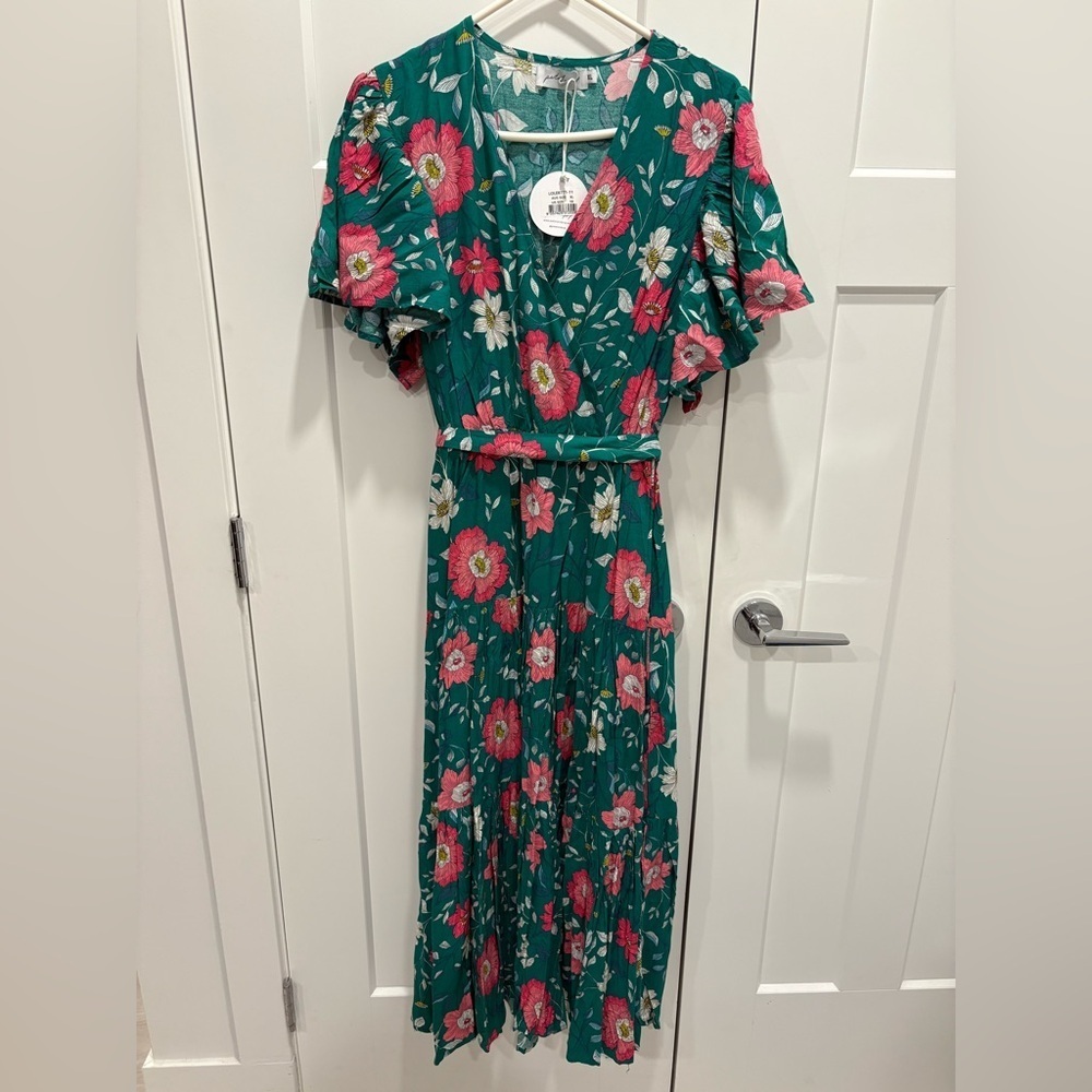 NWT Petal & Pup Barker Midi Dress - Picture 2 of 6